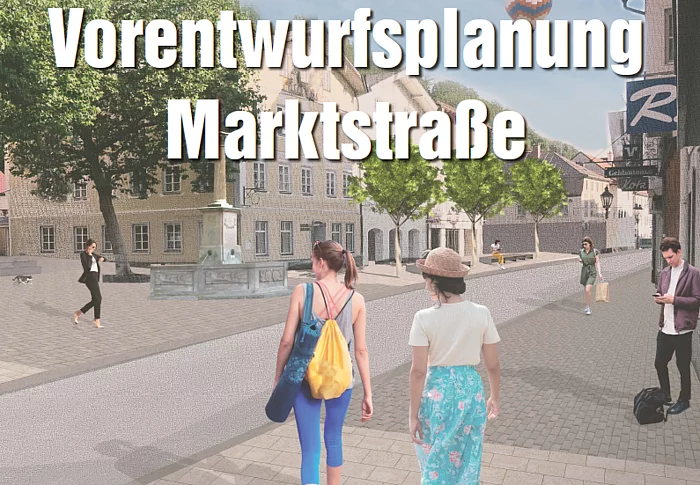 Plakat Vorentwurfsplanung Bürgerinfo 2022