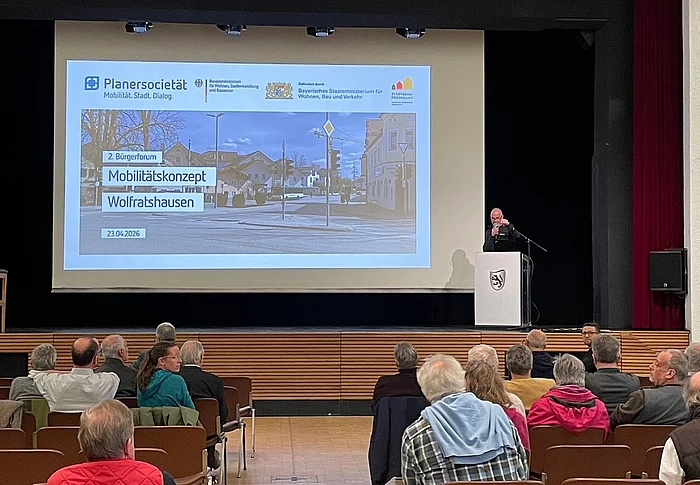 Bürgerforum in der Loisachhalle zum Mobilitätskonzept