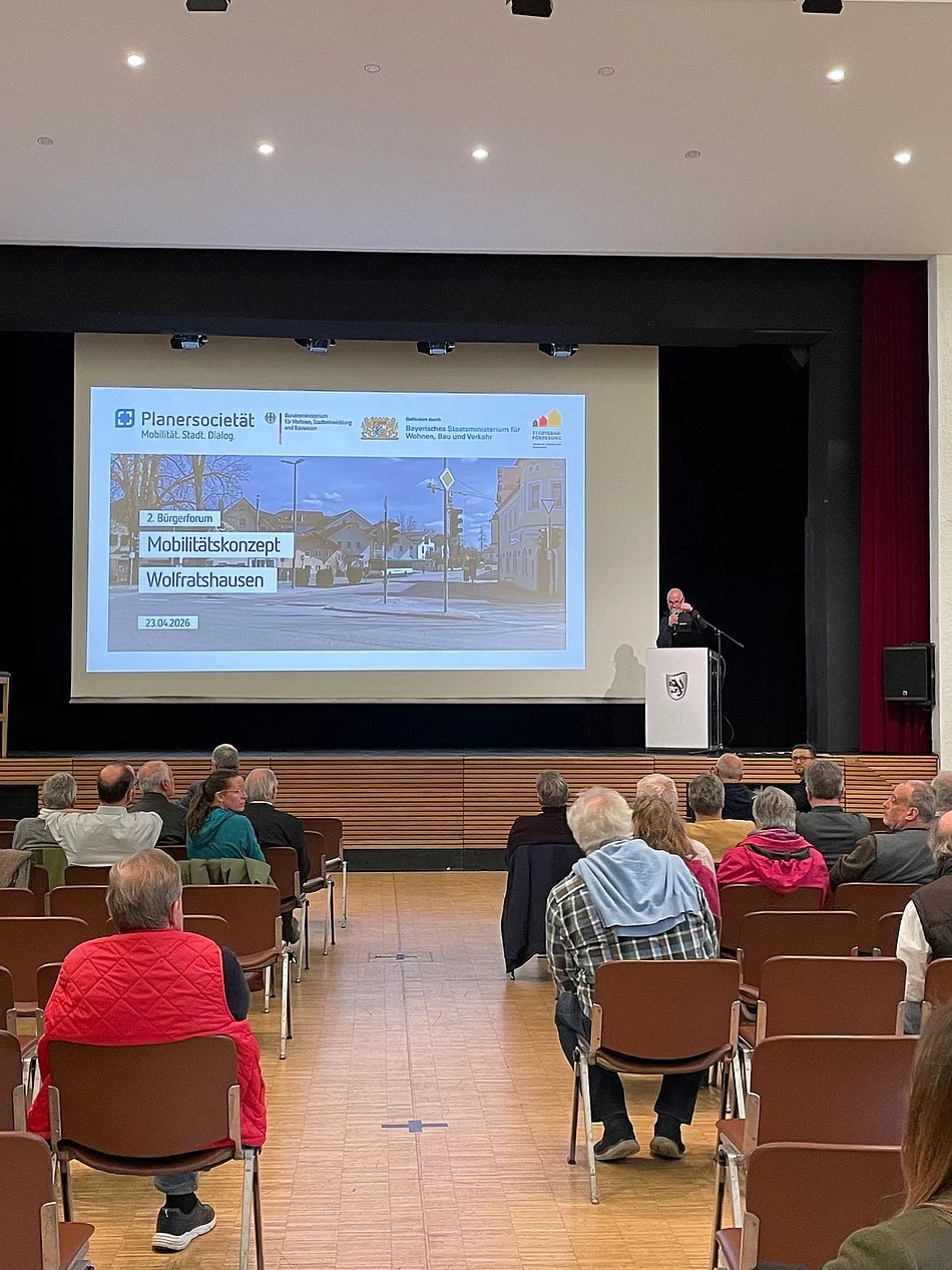 Bürgerforum in der Loisachhalle zum Mobilitätskonzept