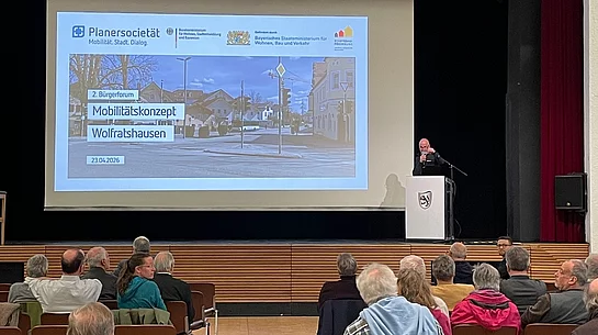 Bürgerforum in der Loisachhalle zum Mobilitätskonzept