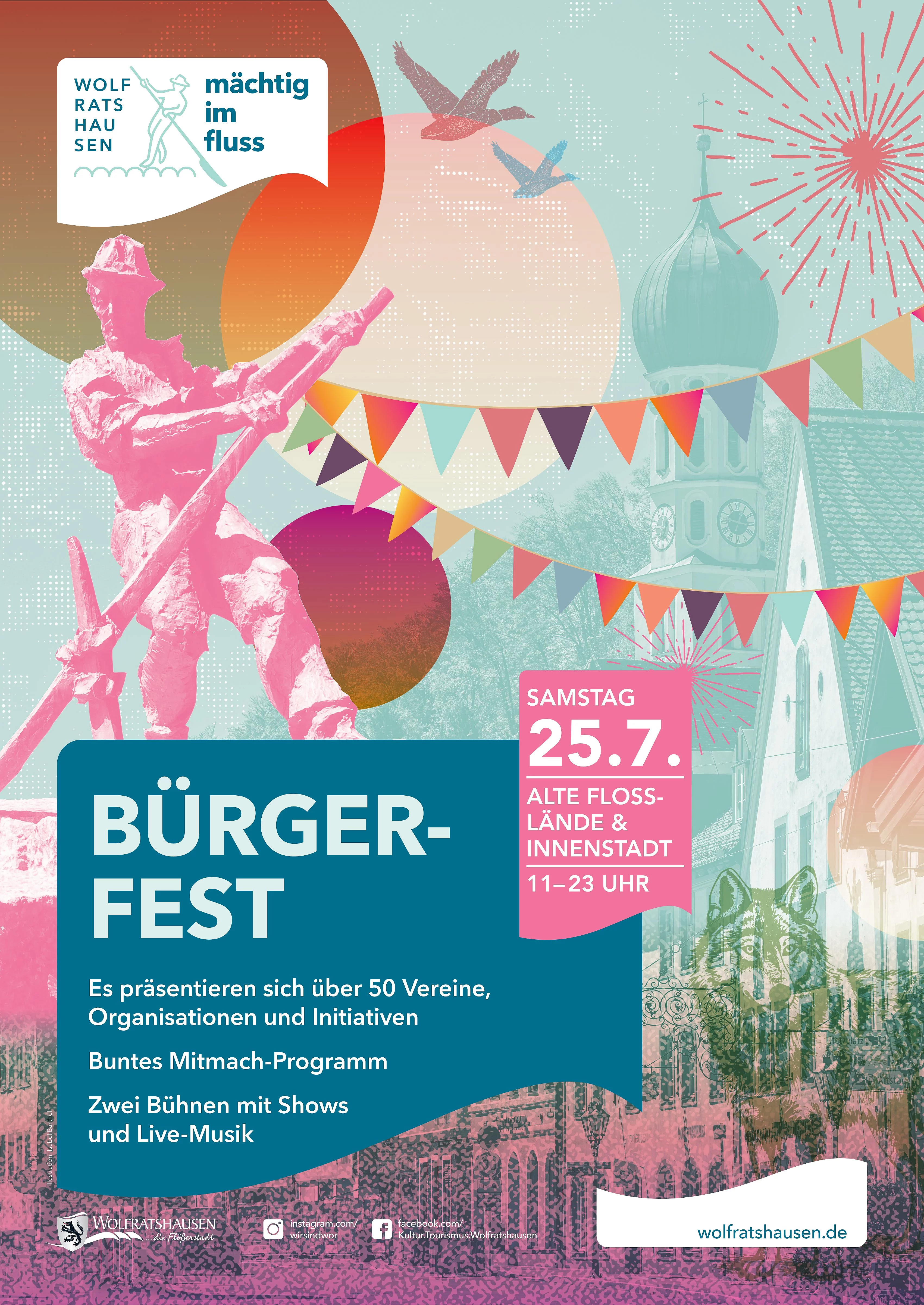 Plakat Bürgerfest