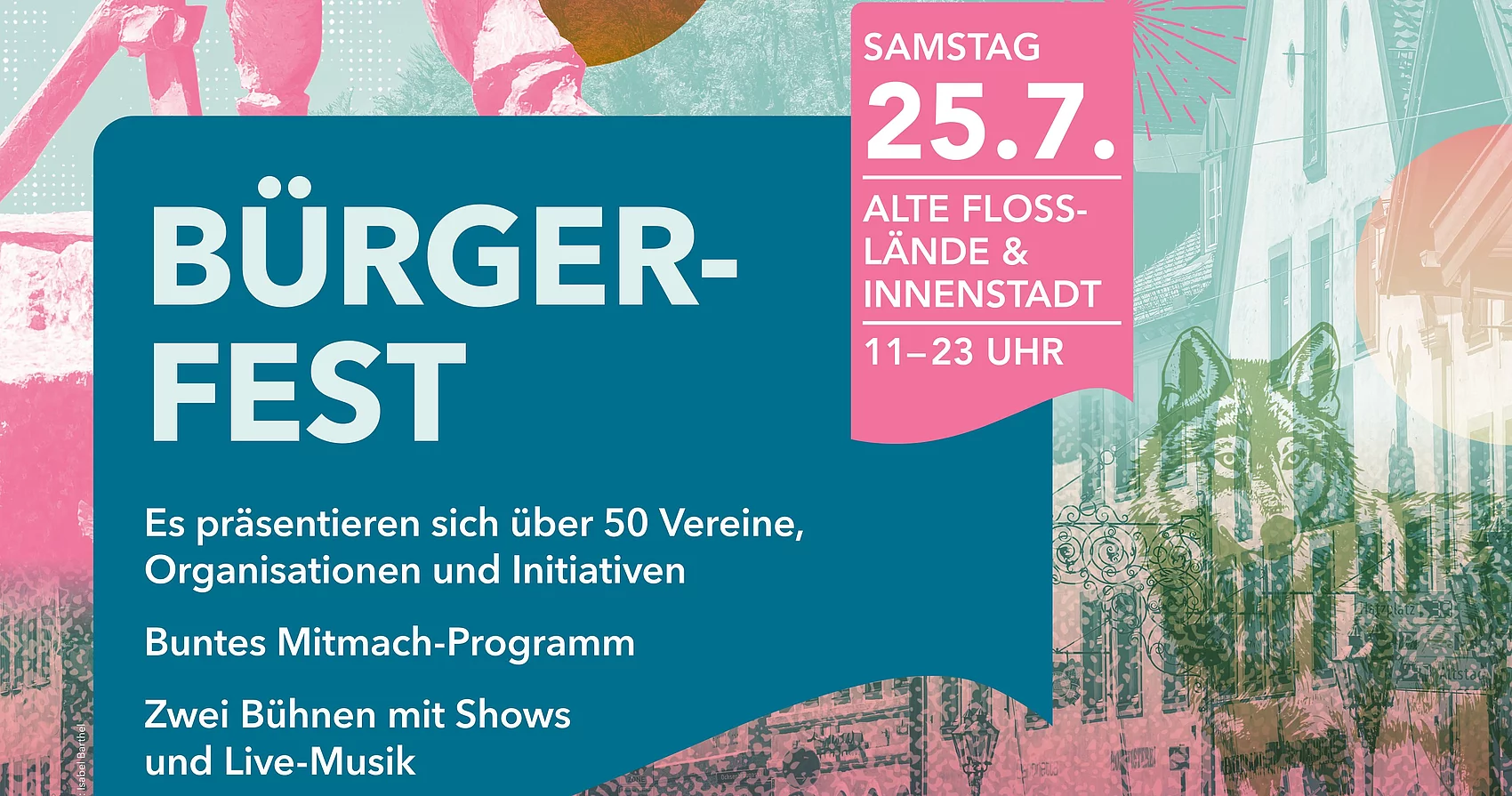 Plakat Bürgerfest