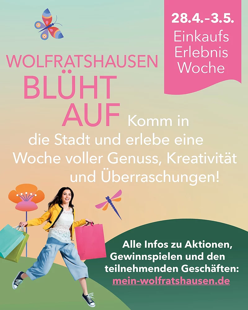 Plakat Wolfratshausen blüht auf