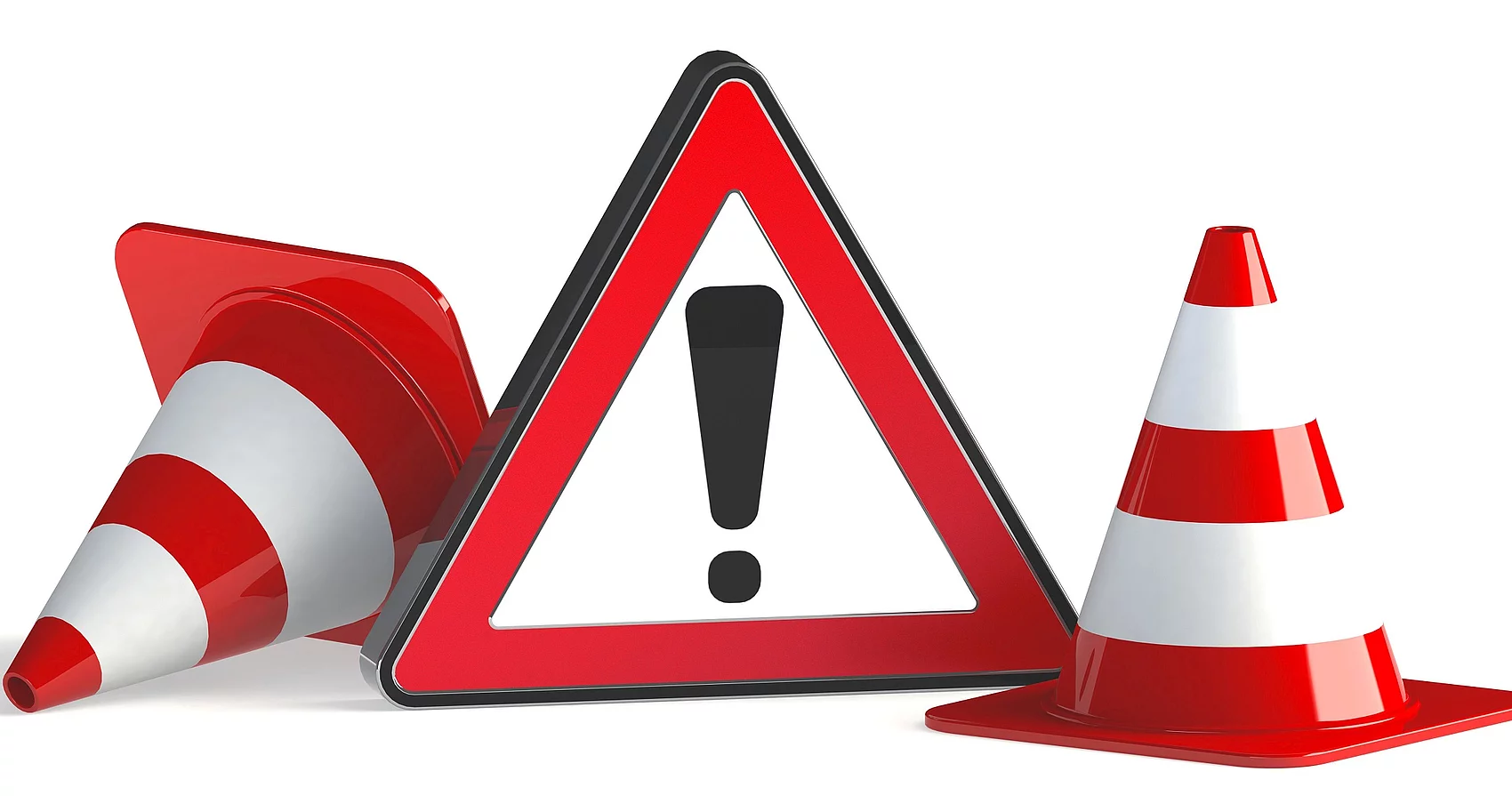 Symbolbild Achtung Schaden