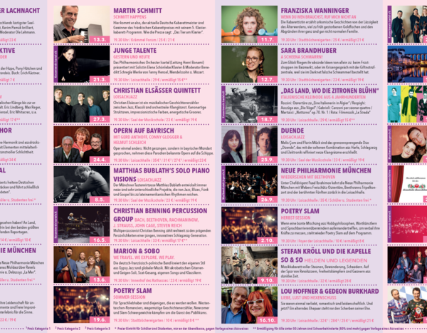 Veranstaltungen Kultur Pur 2026