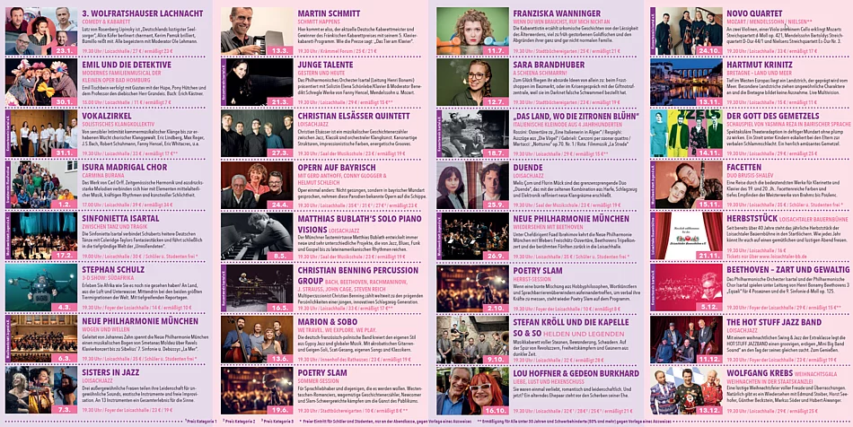 Veranstaltungen Kultur Pur 2026