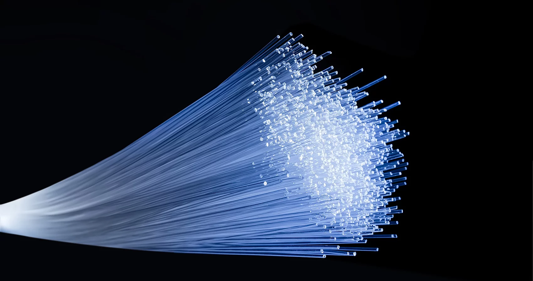 leuchtendes Glasfaserkabel