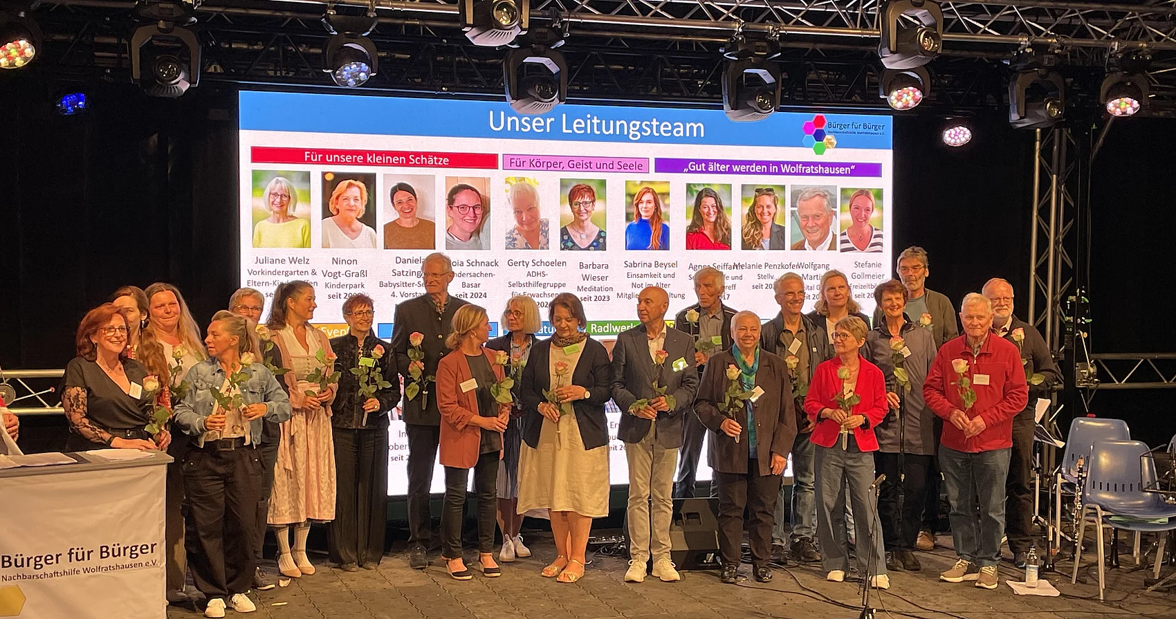 Gruppenbild Bürger für Bürger 