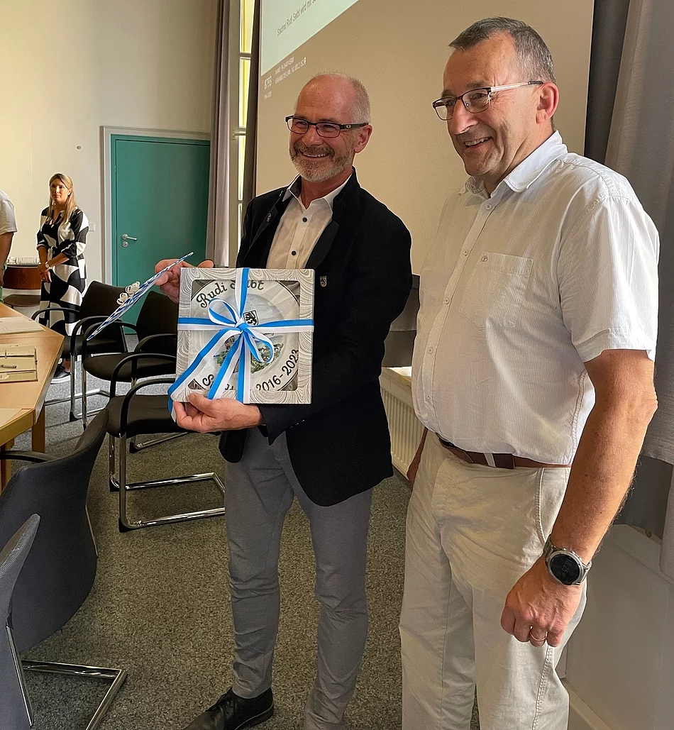 Verabschiedung von Stadtrat Rudi Seibt