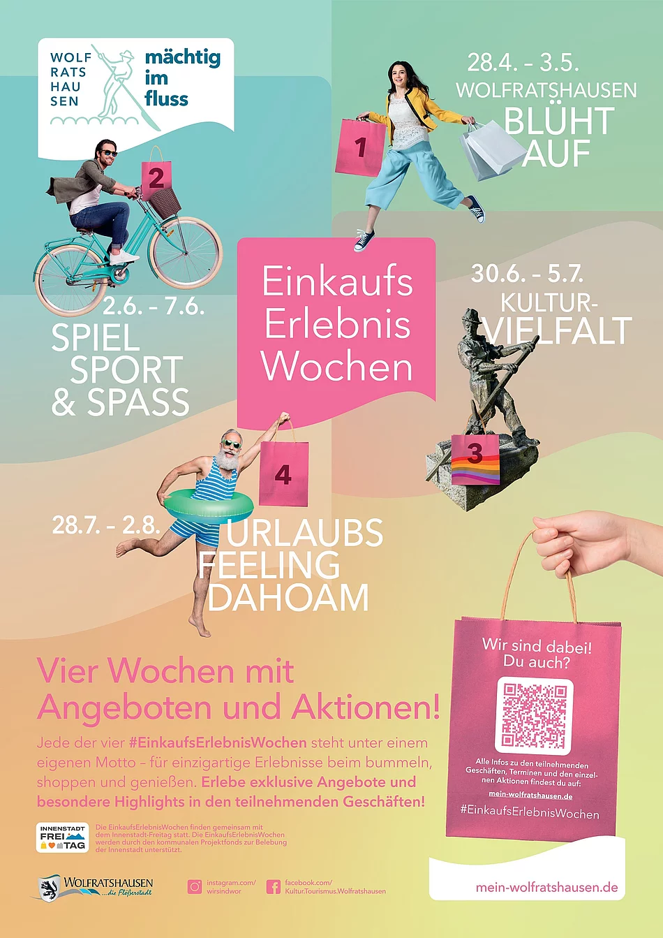 Plakat EinkaufsErlebnisWochen