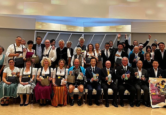 Gruppenbild Besuch in Iruma 2024