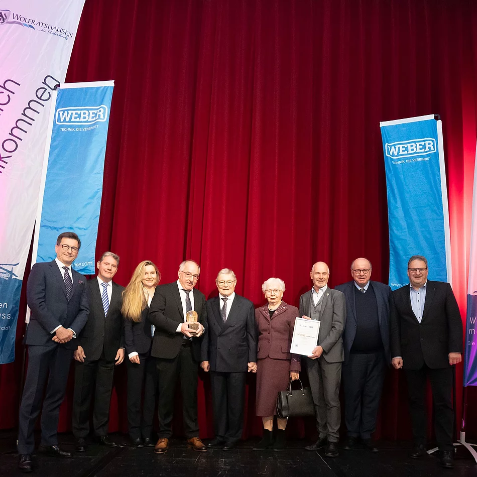 Wirtschaftspreis 2023 Fa. Weber Schraubautomaten