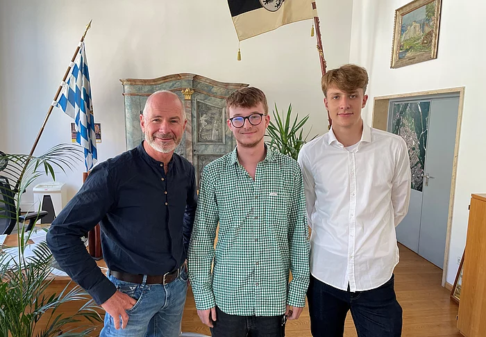 Begrüßung der Auszubildenden