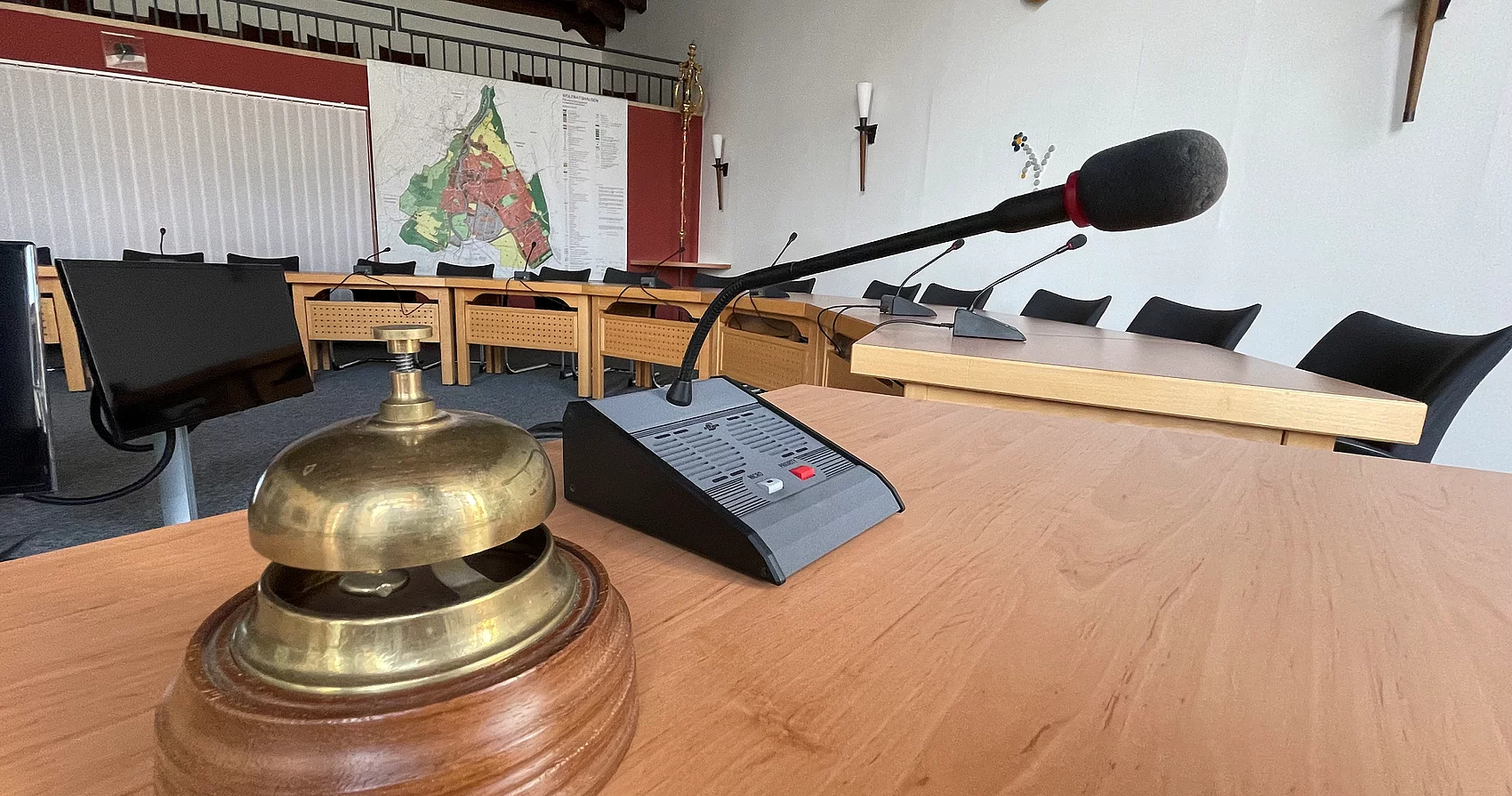 Sitzungssaal des Rathauses Wolfratshausen