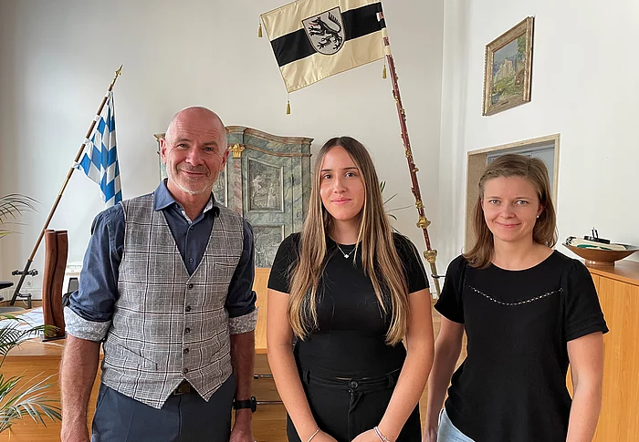 Begrüßung der Auszubildenden