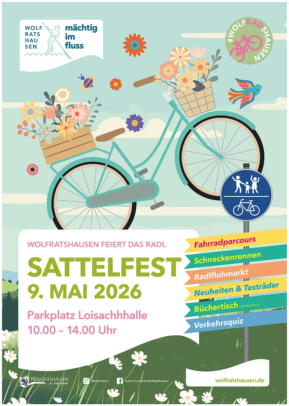 Sattelfest am Samstag, den 9. Mai
