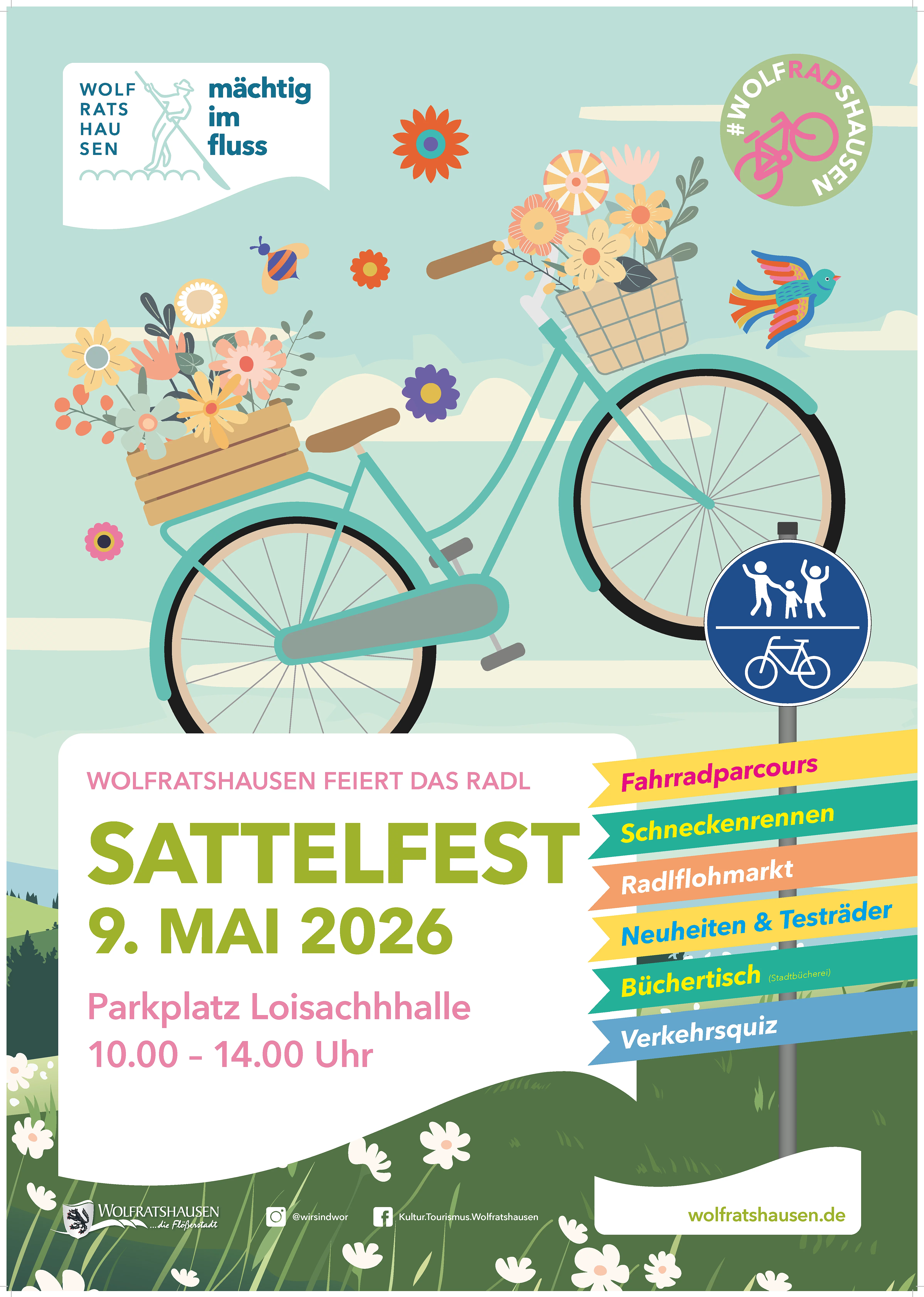 Sattelfest am Samstag, den 9. Mai