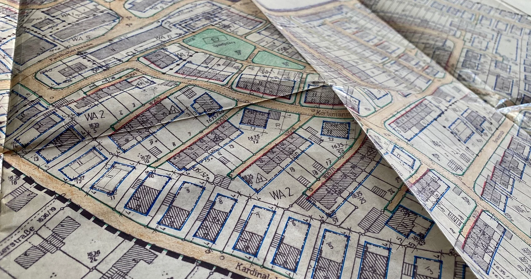 Ausschnitt Bebauungsplan Wolfratshausen