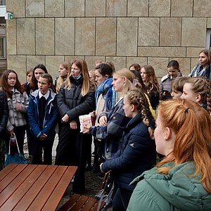 Probe vor dem Auftritt