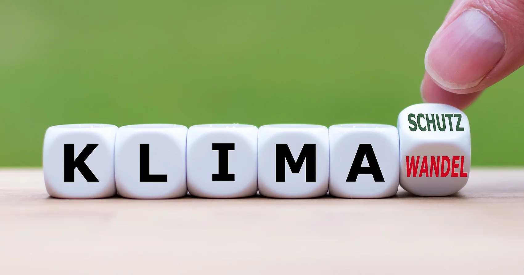 Illustration zum Thema Klimaschutz und Klimawandel