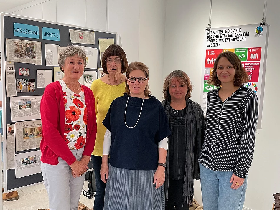 Fairtrade Ausstellungseröffnung September 2024