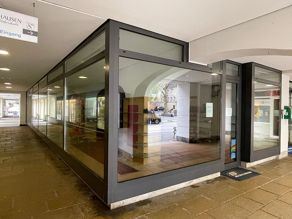 Außenansicht des Ladengeschäfts