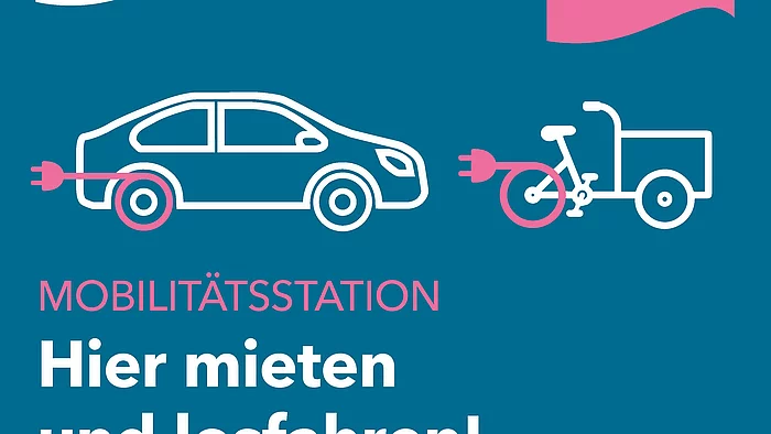 Schild Mobilitätsstationen