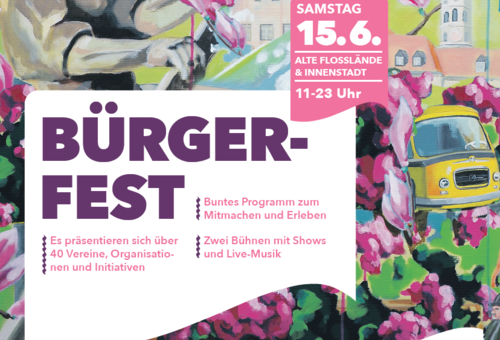 Plakat Bürgerfest 2024