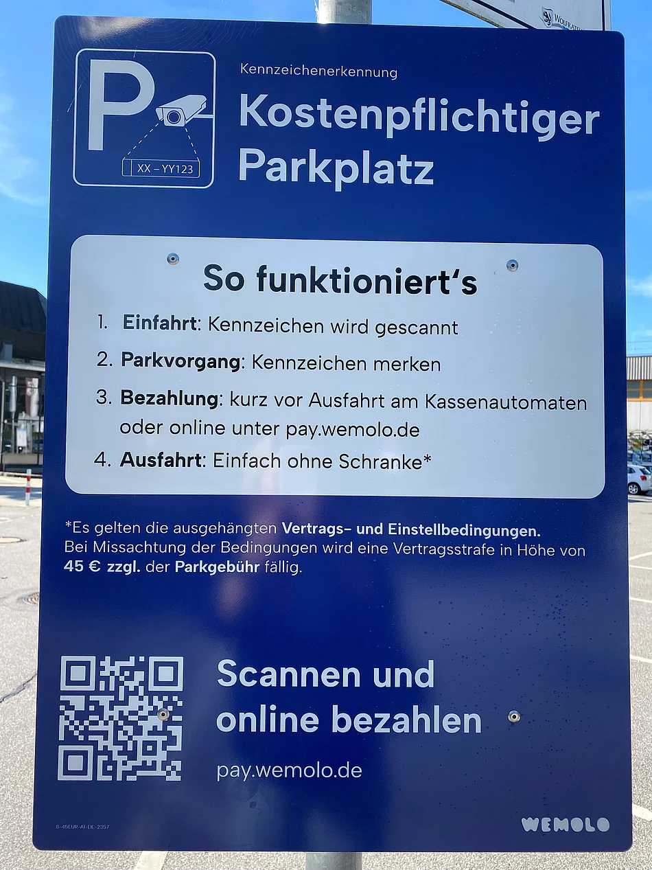Kamera gestützte Parkzeitüberwachung
