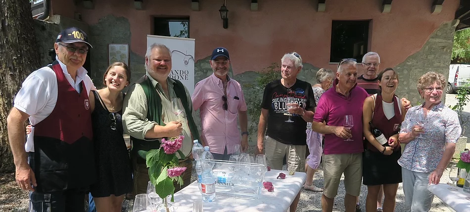 Gruppenbild mit Bürgermeister Heilinglechner und Vereinsvorsitzenden Beyer
