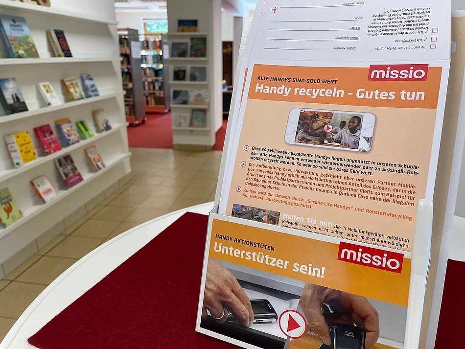 Papiersammeltaschen für alte Handys