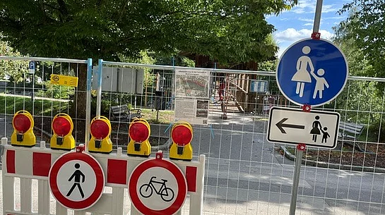 Der Sebastiani-Steg wird bis Dezember gesperrt sein