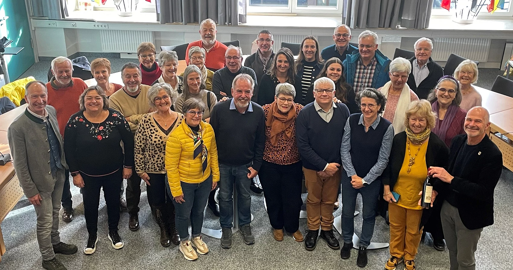 Gruppenbild Reisegruppe aus Barbezieux