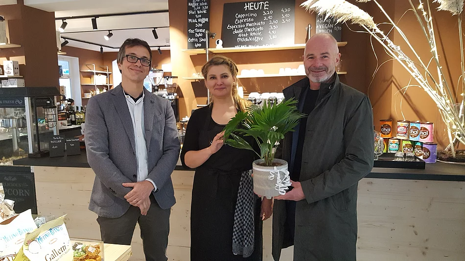 Antrittsbesuch in der neuen Kaffeerösterei Velvet Antrittsbesuch in der neuen Kaffeerösterei Velvet