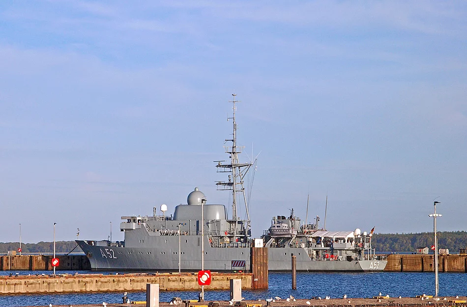 Oste im Heimathafen in Eckernfoerde