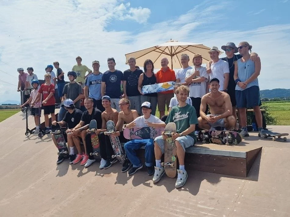 Skaterrampe in Waldram