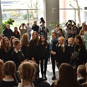 Proben vor dem Auftritt